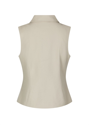 Annabella structure waistcoat Creme Neo Noir 